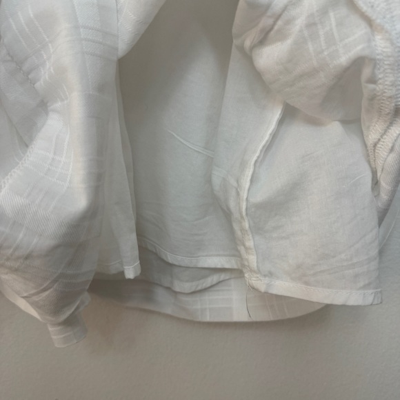 Polo Ralph Lauren Girls White Flutter Sleeve Ruffle Dress Size 12 - Picture 6 of 8